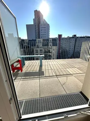 Ein Balkon oder eine Terrasse in der Unterkunft COHO City Apartments