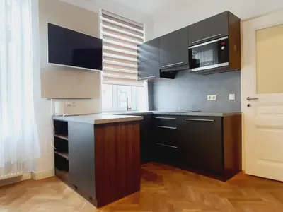 Küche/Küchenzeile in der Unterkunft Apartments-in-vienna