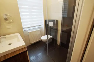 Ein Badezimmer in der Unterkunft Apartments-in-vienna