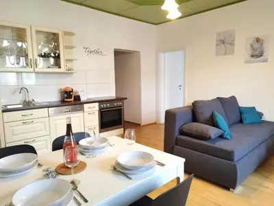 Küche/Küchenzeile in der Unterkunft Ferienzimmer Reinisch in Tattendorf