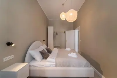 Ein Bett oder Betten in einem Zimmer der Unterkunft josef's home I Premium Apartment I City Center