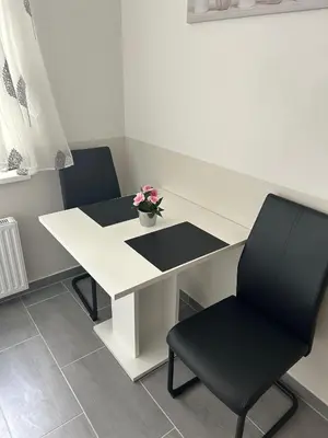 Ein Sitzbereich in der Unterkunft Paky Appartements 00209