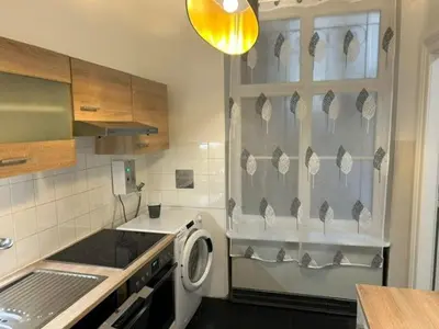 Küche/Küchenzeile in der Unterkunft Paky Appartements 00411