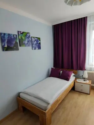 Ein Bett oder Betten in einem Zimmer der Unterkunft Pension Eder