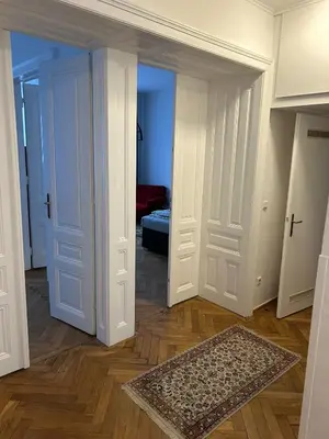 Ein Bett oder Betten in einem Zimmer der Unterkunft Paky Appartements 00406