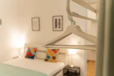 Ein Bett oder Betten in einem Zimmer der Unterkunft Spacious Apartment mitten in Wien
