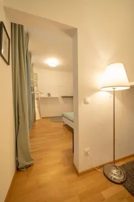 Ein Bett oder Betten in einem Zimmer der Unterkunft Spacious Apartment mitten in Wien