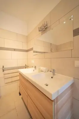 Ein Badezimmer in der Unterkunft Spacious Apartment mitten in Wien
