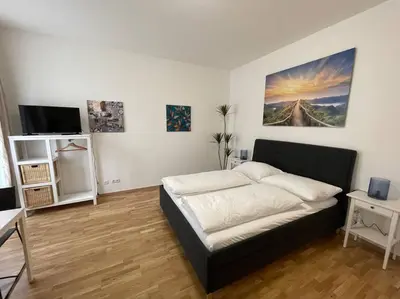 Ein Bett oder Betten in einem Zimmer der Unterkunft Apartment für 2 Personen