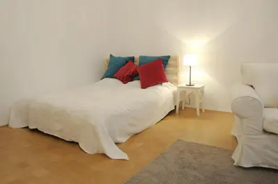 Ein Bett oder Betten in einem Zimmer der Unterkunft Completely Renovated Apartment Top 16 - Easy Self Check in