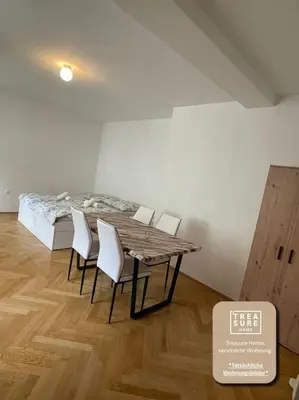 Ein Sitzbereich in der Unterkunft Default steph