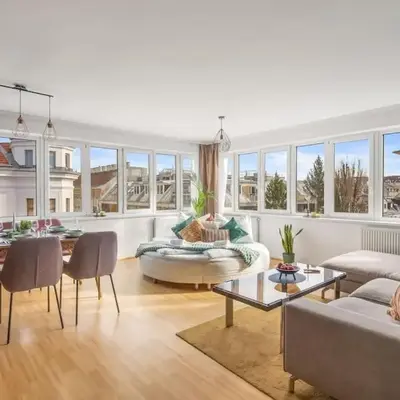 Luxury Loft View - 4BR - Gym - Parking - near Centre - Schönbrun