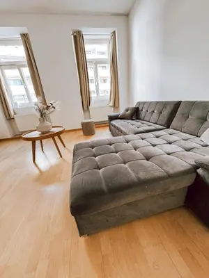 Ein Sitzbereich in der Unterkunft Zentrales Apartment nähe Schönbrunn - 5 Pers