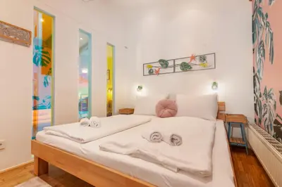 Ein Bett oder Betten in einem Zimmer der Unterkunft Citycenter - Netflix - AC - HappyStay