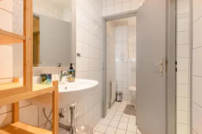 Ein Badezimmer in der Unterkunft Citycenter - Netflix - AC - HappyStay