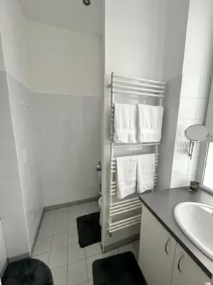 Ein Badezimmer in der Unterkunft Herzgasse