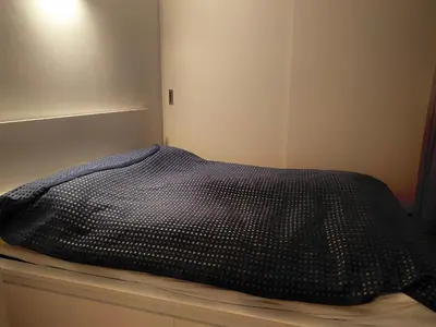 Ein Bett oder Betten in einem Zimmer der Unterkunft Apartment in Grinzing bis zu 4 Personen