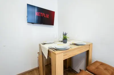 TV/Unterhaltungsangebot in der Unterkunft Siebert16