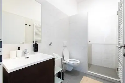 Ein Badezimmer in der Unterkunft Siebert16