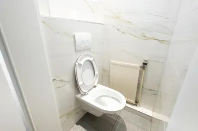 Ein Badezimmer in der Unterkunft Siebert16