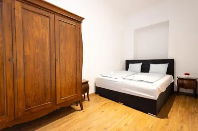 Ein Bett oder Betten in einem Zimmer der Unterkunft Siebert16