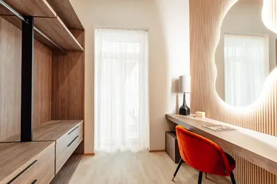 Ein Bett oder Betten in einem Zimmer der Unterkunft House of Ble