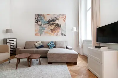 TV/Unterhaltungsangebot in der Unterkunft HeyMi Apartments Oper