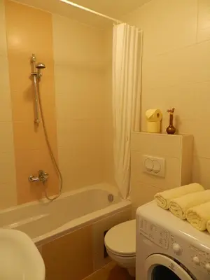 Ein Badezimmer in der Unterkunft Wile West Apartments
