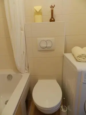 Ein Badezimmer in der Unterkunft Wile West Apartments