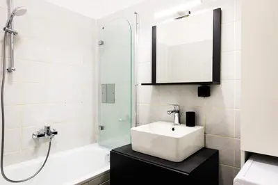 Ein Badezimmer in der Unterkunft Apartment Custozza