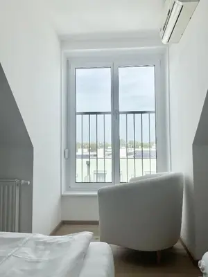 Ein Bett oder Betten in einem Zimmer der Unterkunft Reinisch Apartments