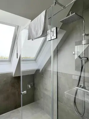 Ein Badezimmer in der Unterkunft Reinisch Apartments