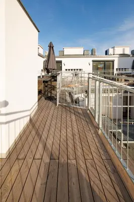 Grundriss der Unterkunft SYMPHONY Apartments 39 - Modern Loft with Terrace and Grill in Central Location