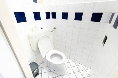 Ein Badezimmer in der Unterkunft Getreide T8