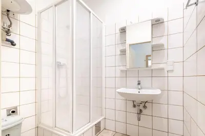 Ein Badezimmer in der Unterkunft Getreide T13