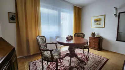 Ein Sitzbereich in der Unterkunft Innere Stadt Apartment (am Ring)