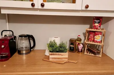 Kaffee-/Teezubehör in der Unterkunft Innere Stadt Apartment (am Ring)