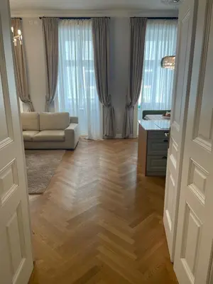 Ein Sitzbereich in der Unterkunft Repräsentative Wohnung in bester Lage