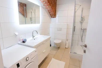 Ein Badezimmer in der Unterkunft Central Living Apartments - Wielemansgasse