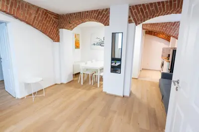 Küche/Küchenzeile in der Unterkunft Central Living Apartments - Wielemansgasse