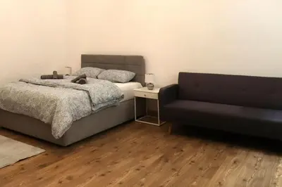 Ein Bett oder Betten in einem Zimmer der Unterkunft Default Tabor 57