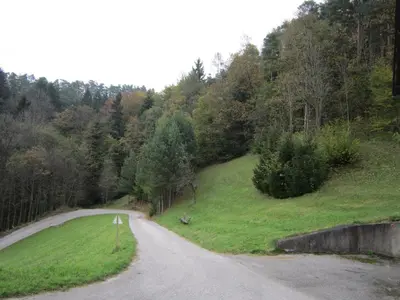 Naturlandschaft in der Nähe der Pension