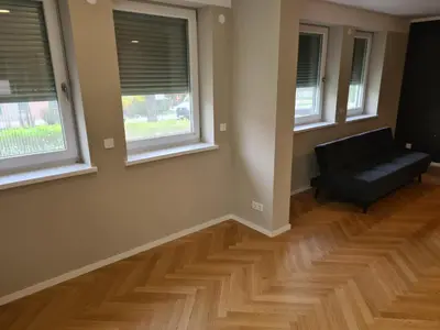 Ein Sitzbereich in der Unterkunft GardenLoft no1