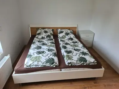 Ein Bett oder Betten in einem Zimmer der Unterkunft GardenLoft no5 - Relaxgarden!