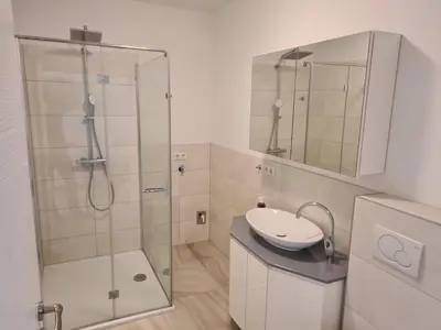 Ein Badezimmer in der Unterkunft GardenLoft no5 - Relaxgarden!