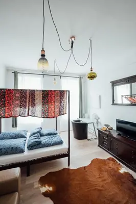 Ein Bett oder Betten in einem Zimmer der Unterkunft The Orient Express No.22
