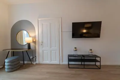 TV/Unterhaltungsangebot in der Unterkunft josef's home I Premium Apartment I Easy Transport