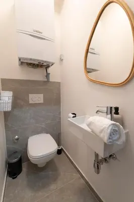 Ein Badezimmer in der Unterkunft josef's home I Premium Apartment I Near Center