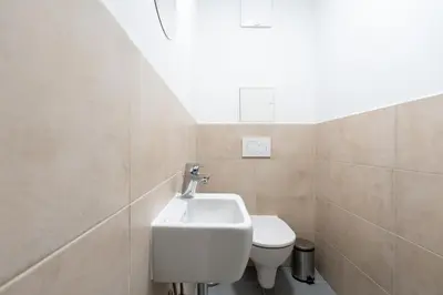 Ein Badezimmer in der Unterkunft Chic 1BR, Fast to Downtown