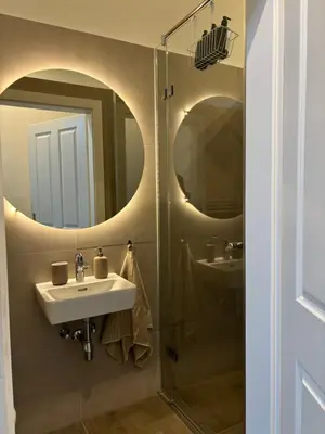 Ein Badezimmer in der Unterkunft Apartment Vienna